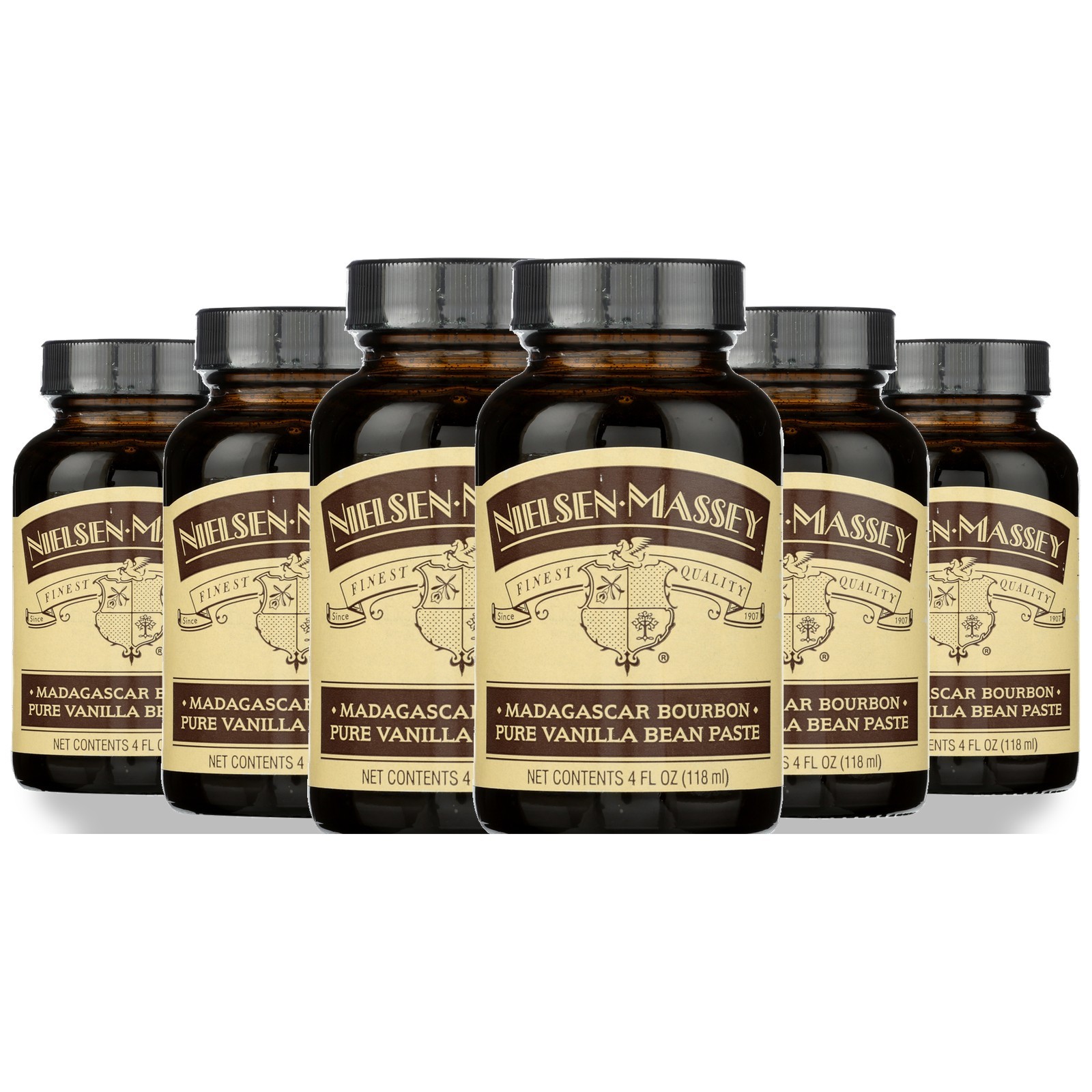Madagascar Bourbon Vanilla Bean Paste By Nielsen Massey 4 Oz Seeds 6 Pack