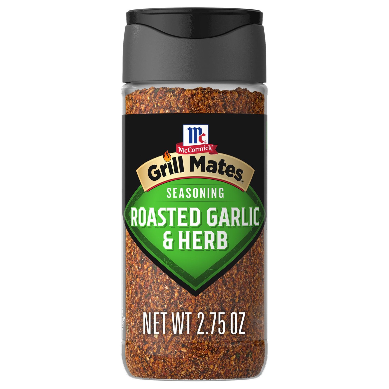 McCormick Grill Mates Roasted Garlic & Herb Seasoning, 2.75 Ounce (Pack of 1)