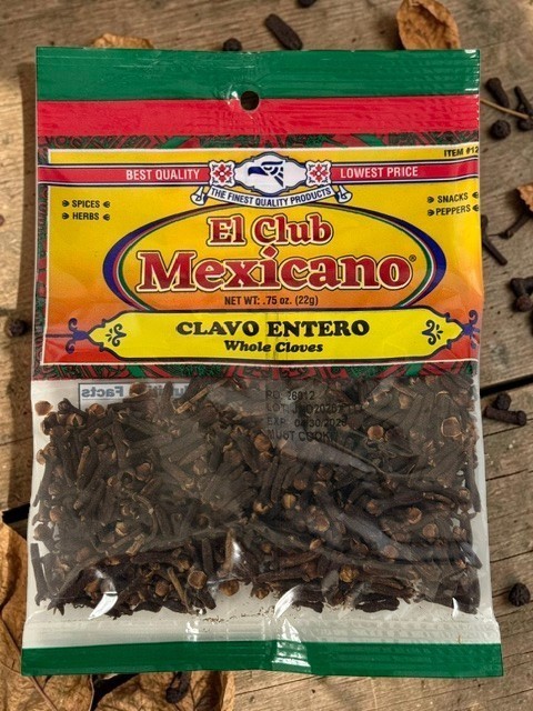 Whole Cloves, Clavo Entero(0.75 oz package) Natural spices