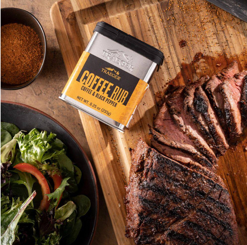Traeger Coffee Rub Kosher, GMO Free, & Gluten Free – 8.25 oz.