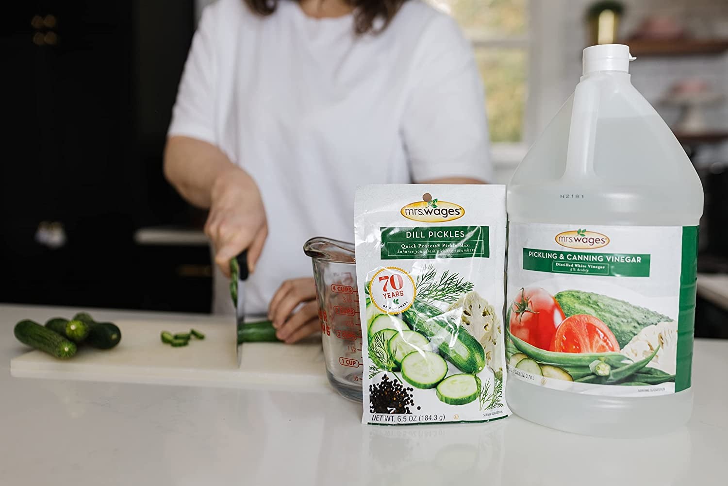 Pack of 2 – Mrs. Wages Dill Pickle Mix | Easy-To-Use | Simple Homemade Mild