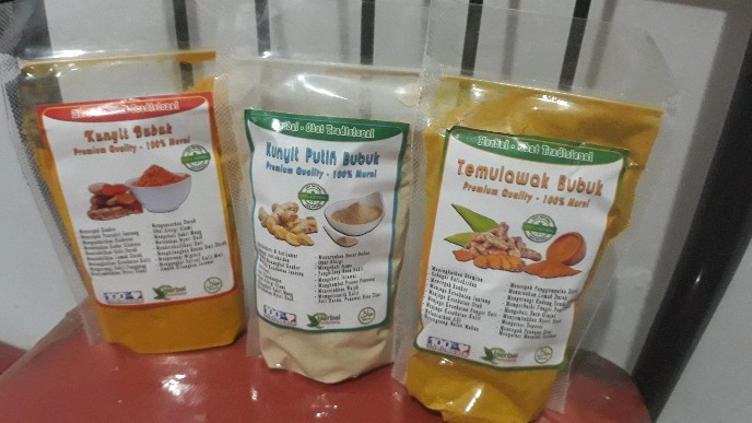 Java Turmeric Powder Asli Herbal Premium 100g Aroma Ritual Culinary Heritage