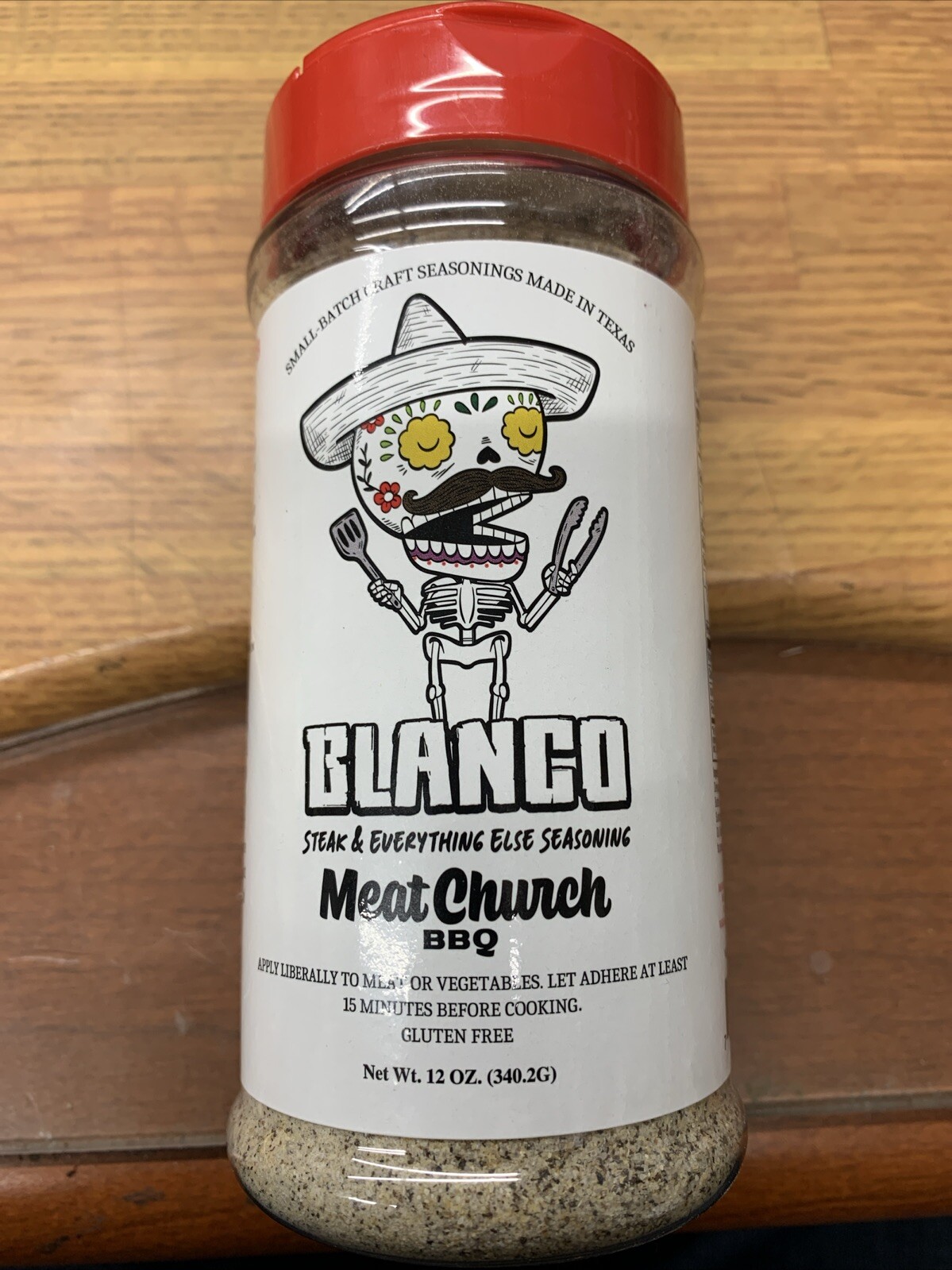 Meat Church Blanco BBQ Rub Steak & Everything 12 oz