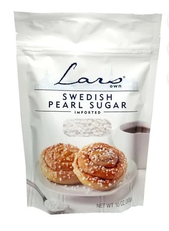 Lars Own Imported Swedish Pearl Sugar Gourmet Pastry Traditional Scandinavia X2