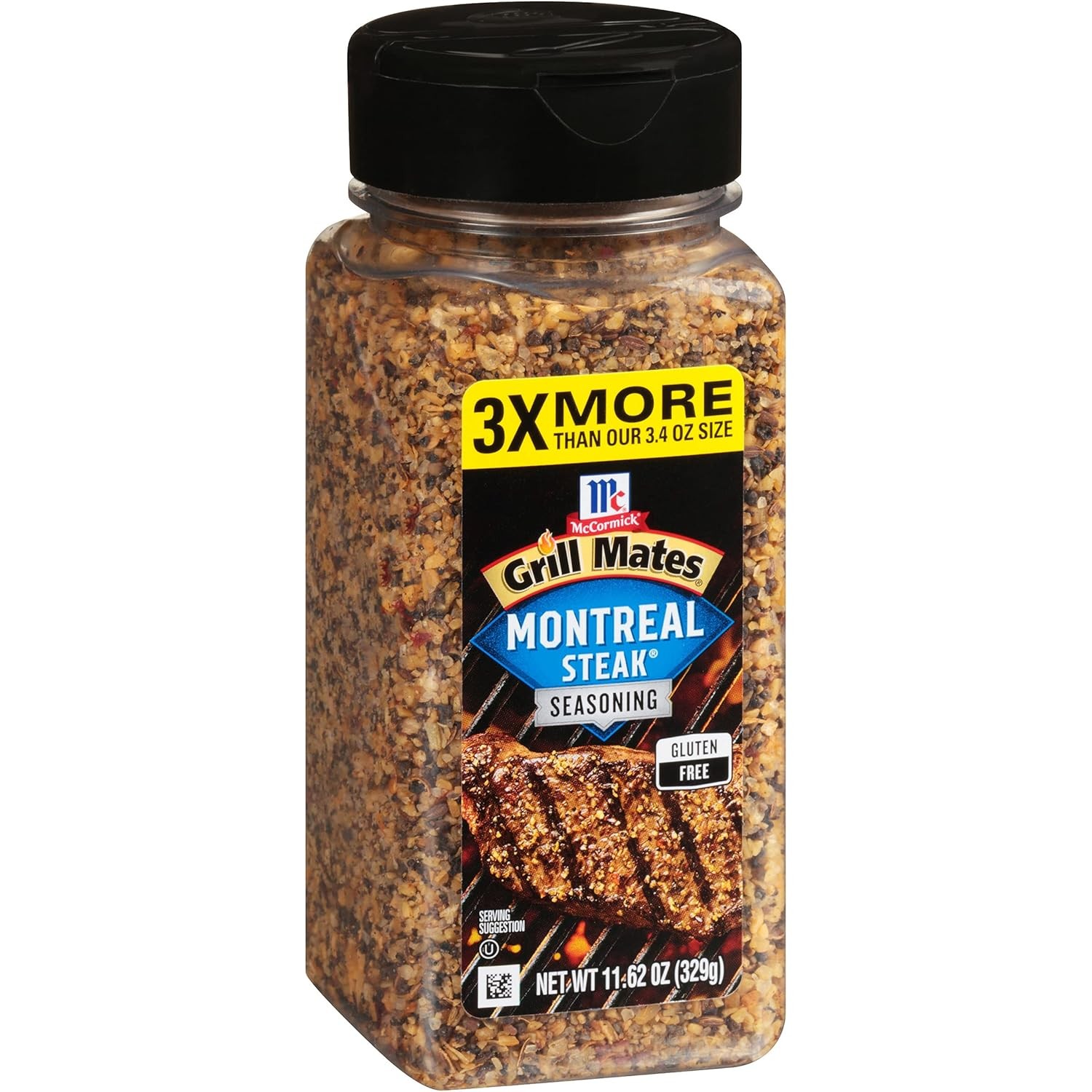 McCormick Grill Mates Montreal Steak Seasoning, 11.62 Ounce (Pack of 1)