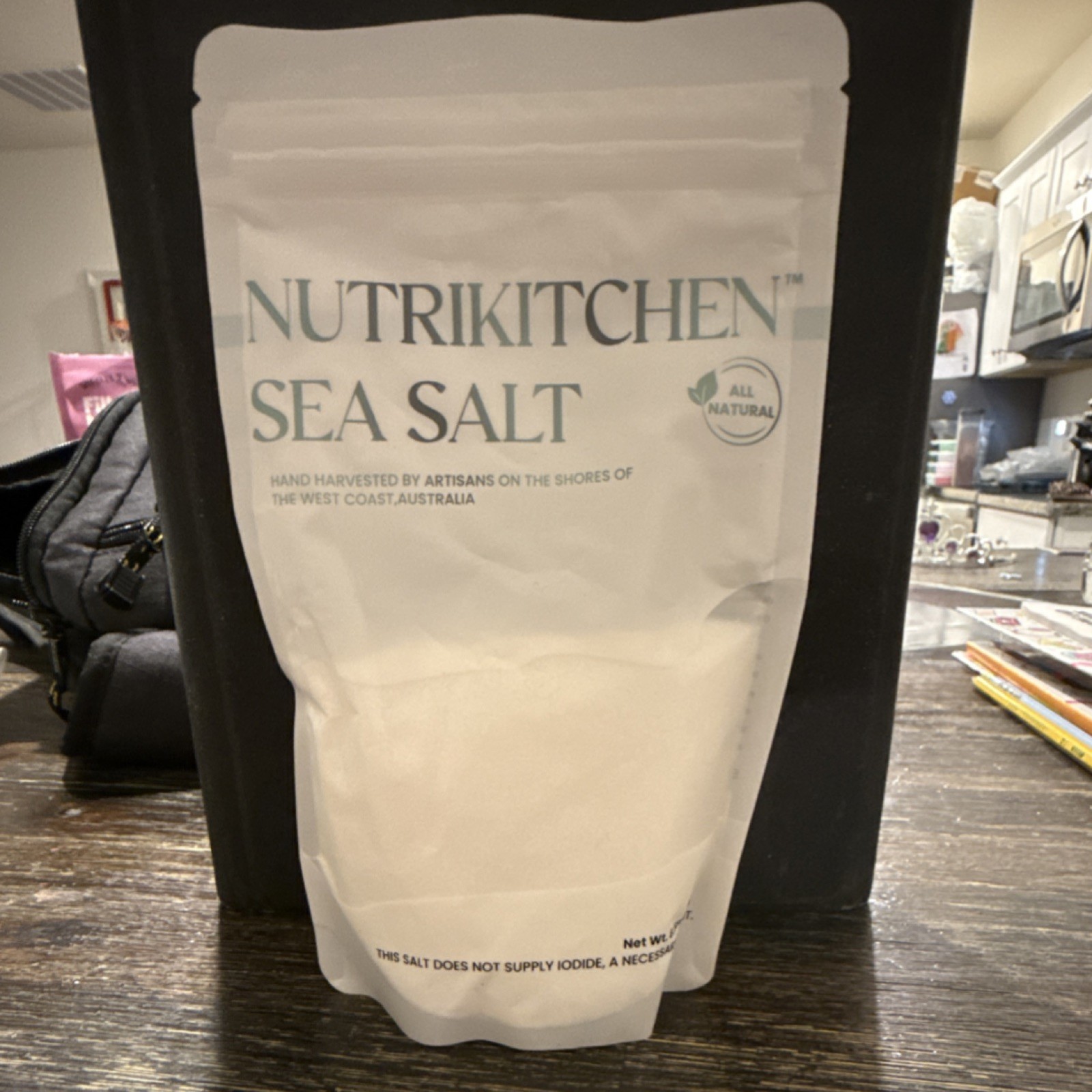 Nutrikitchen Australian Sea Salt Fine Grind All Natural Single Spice