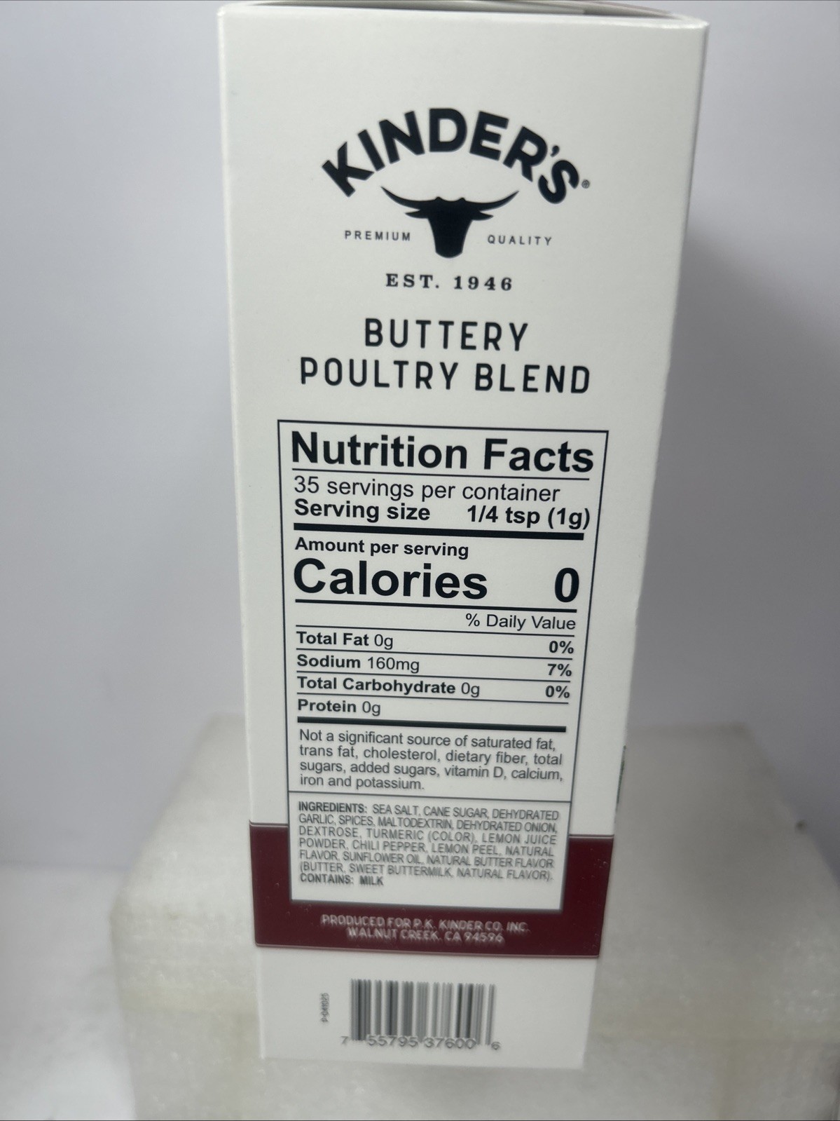 Kinder’s Butcher’s Organic Poultry Brine & Rub Kit with Brining Bag 11.25 oz 3