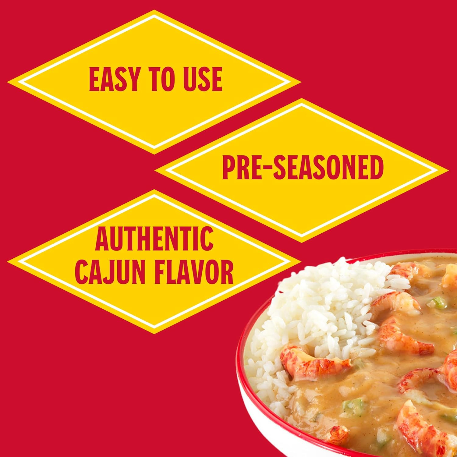 Louisiana Fish Fry Cajun Etouffee Base 2.65 Oz. – Authentic Cajun Etouffee Mix