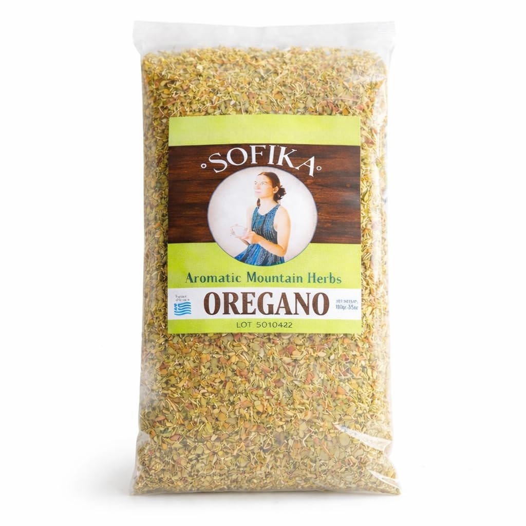 Oregano – Greek Premium Dried Culinary Herb from Greece, Whole 3.5oz