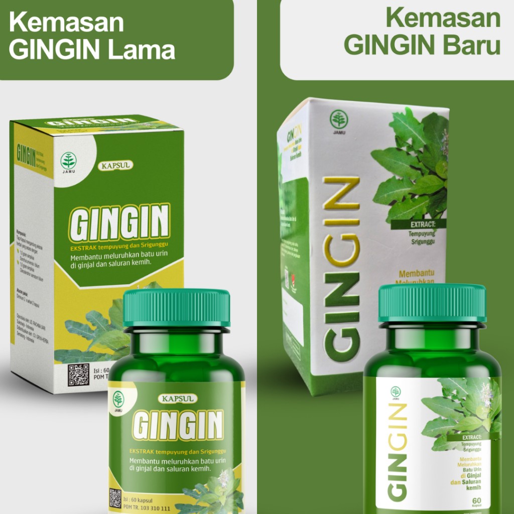 Herbal Gingin Capsules 60ct Botanical Wellness Supplement