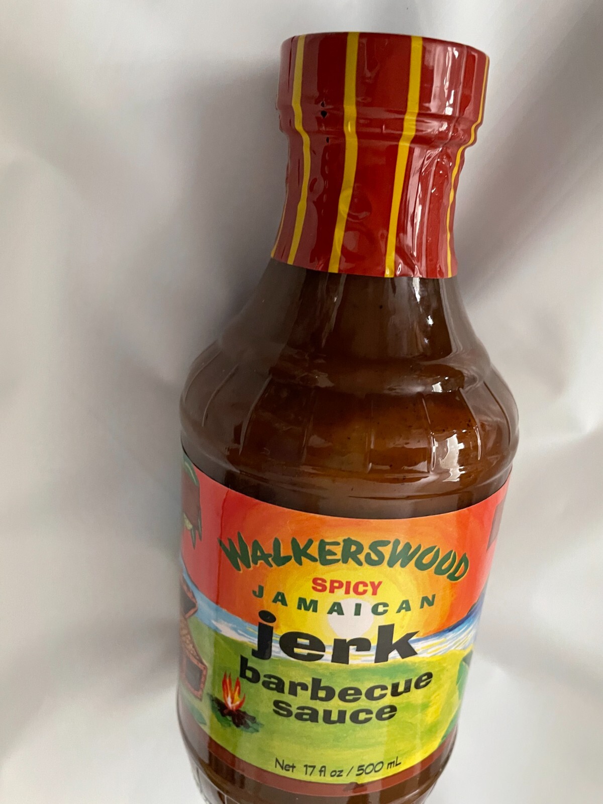Walkerswood Spicy Jamaican Jerk Barbecue BBQ Sauce 17 oz (Pack of 3) – Authentic