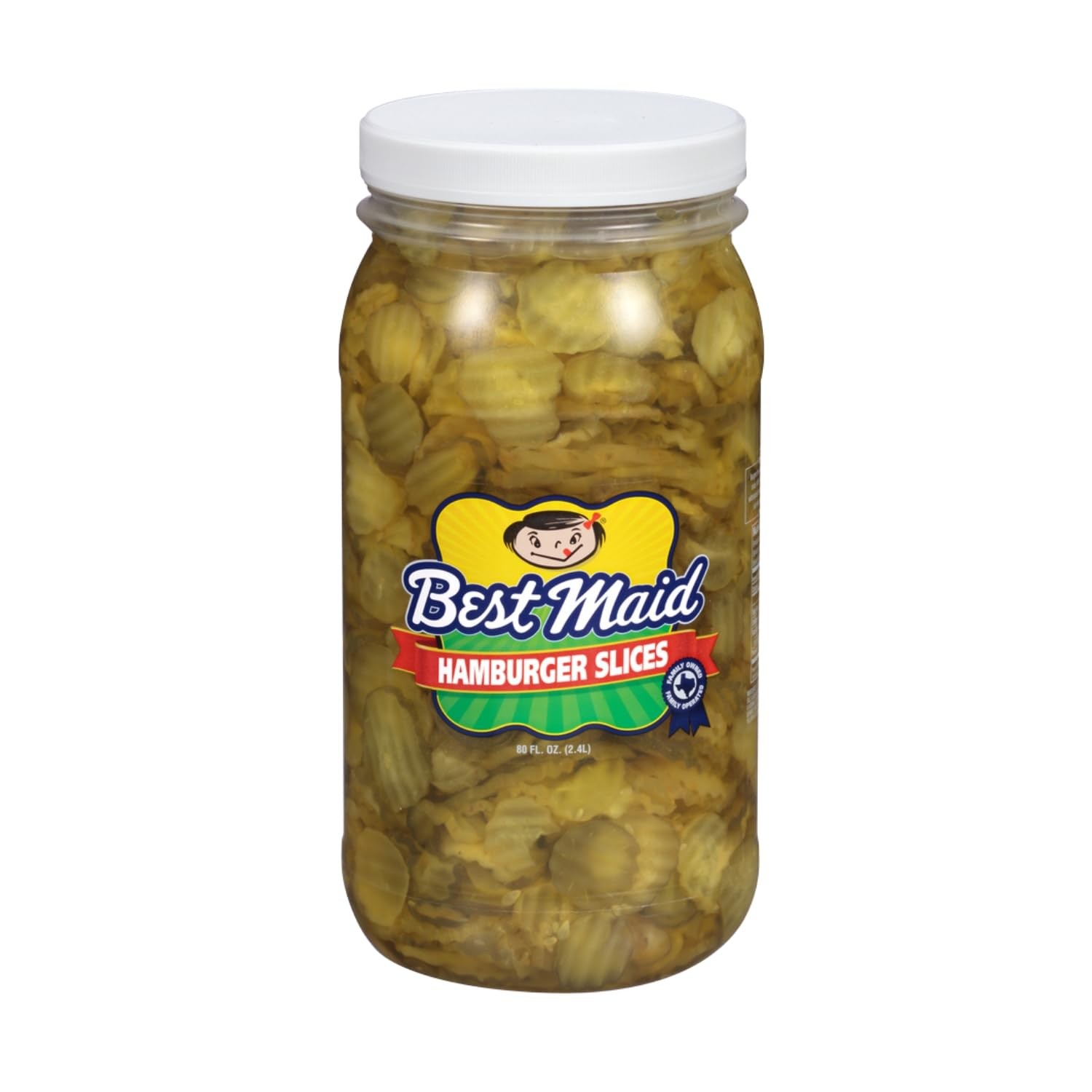 Best Maid Hamburger Slices 80oz Pickles 1 Pack
