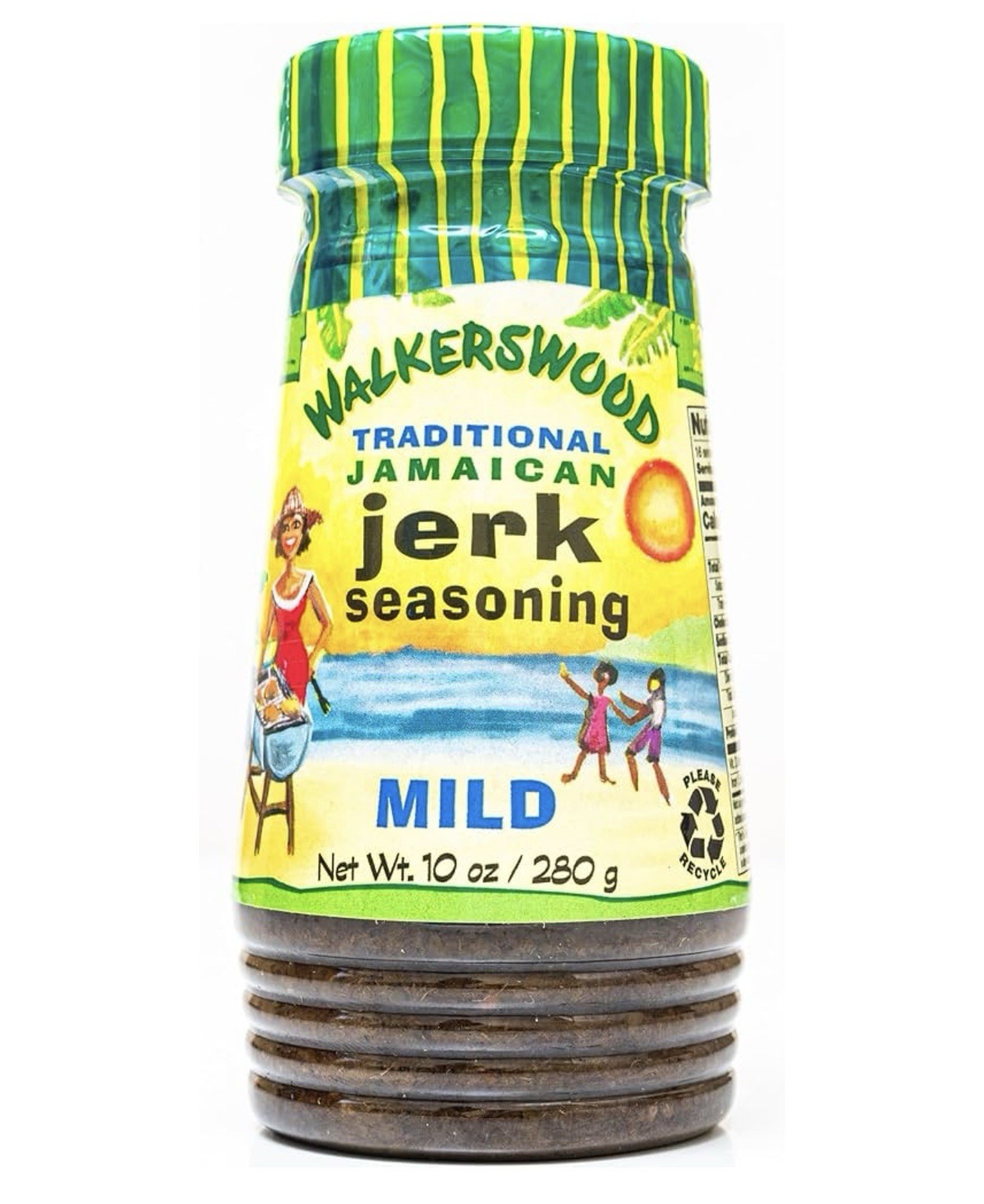 Walkerswood Traditional Jamaican Jerk Seasoning, Mild, 10 oz