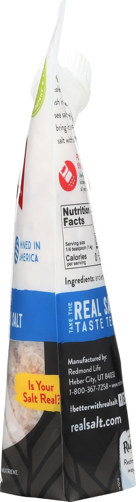 REAL SALT Coarse Salt, 16 OZ
