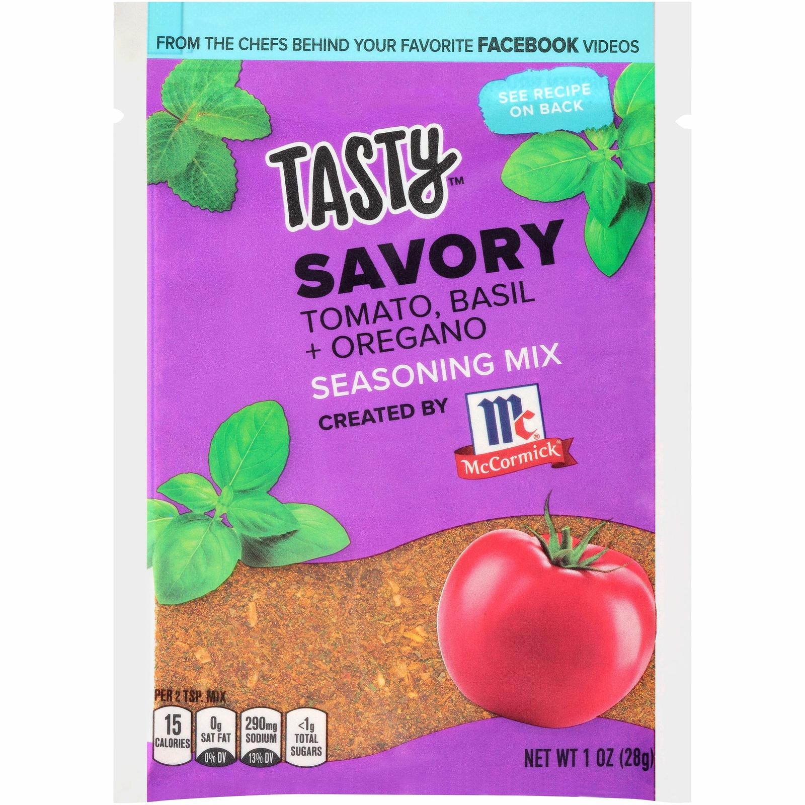 McCormick Tasty Savory Seasoning Mix, 1 oz