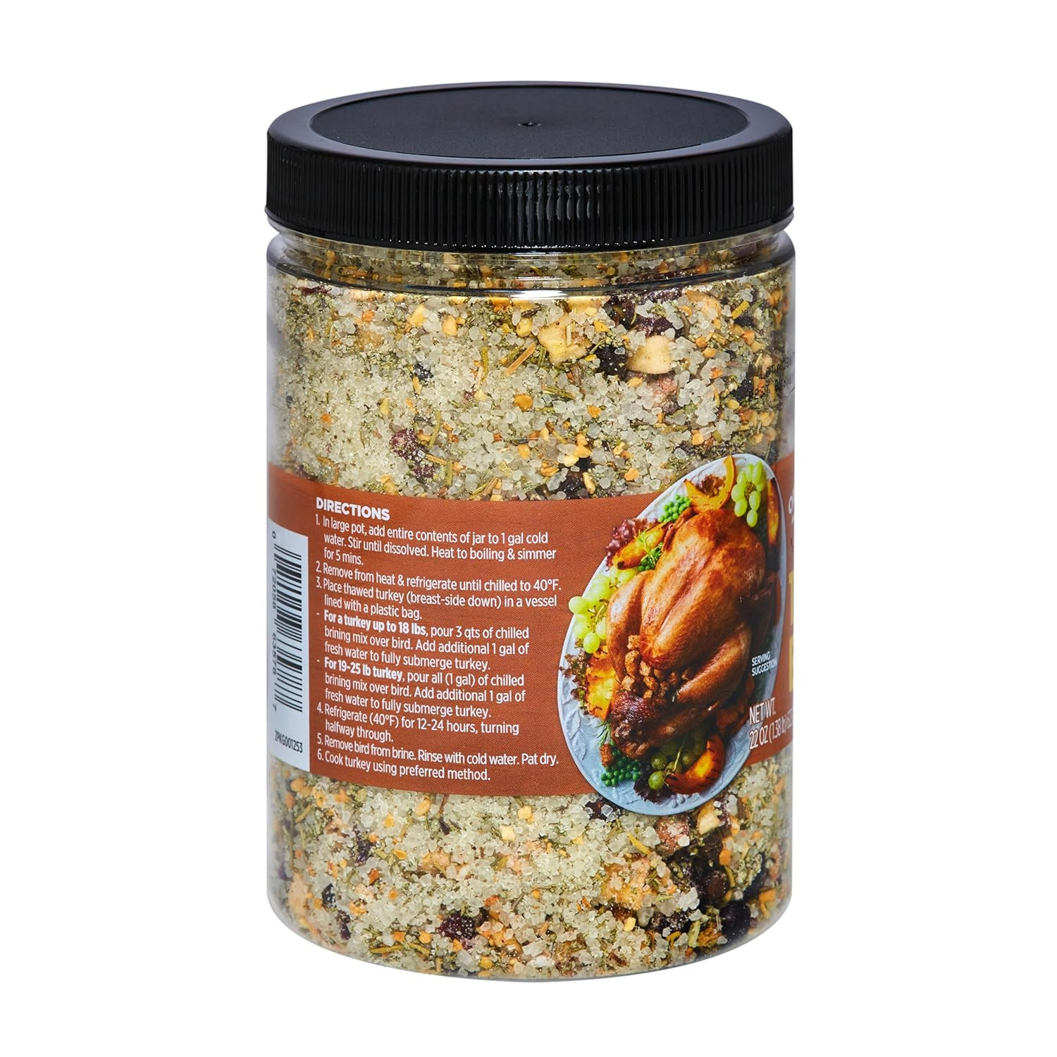 Turkey Brine Mix | Savory Blend of Sea Salt, Cranberries, Sage, Juniper Berri…