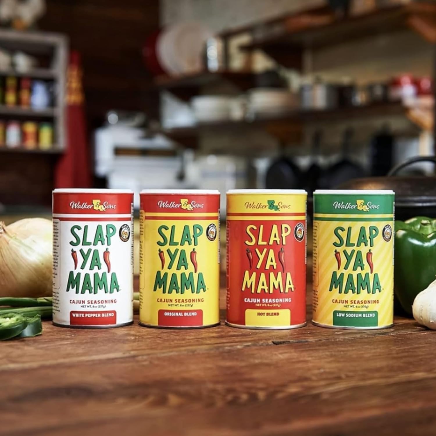 Walker & Sons Slap Ya Mama, Cajun Seasoning, 8 Oz Can (Pack of 1)