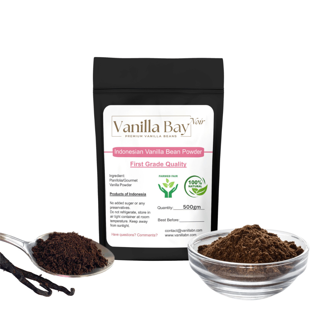 Indonesian Ground Vanilla Bean Powder Gourmet First Grade
