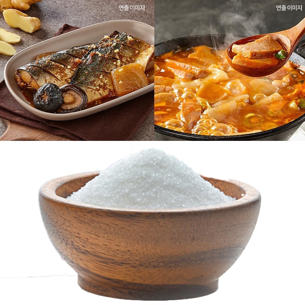 Korean Fine Sea Salt 6.6 LB – MineralRich Alkaline Salt for Cooking, Baking, …