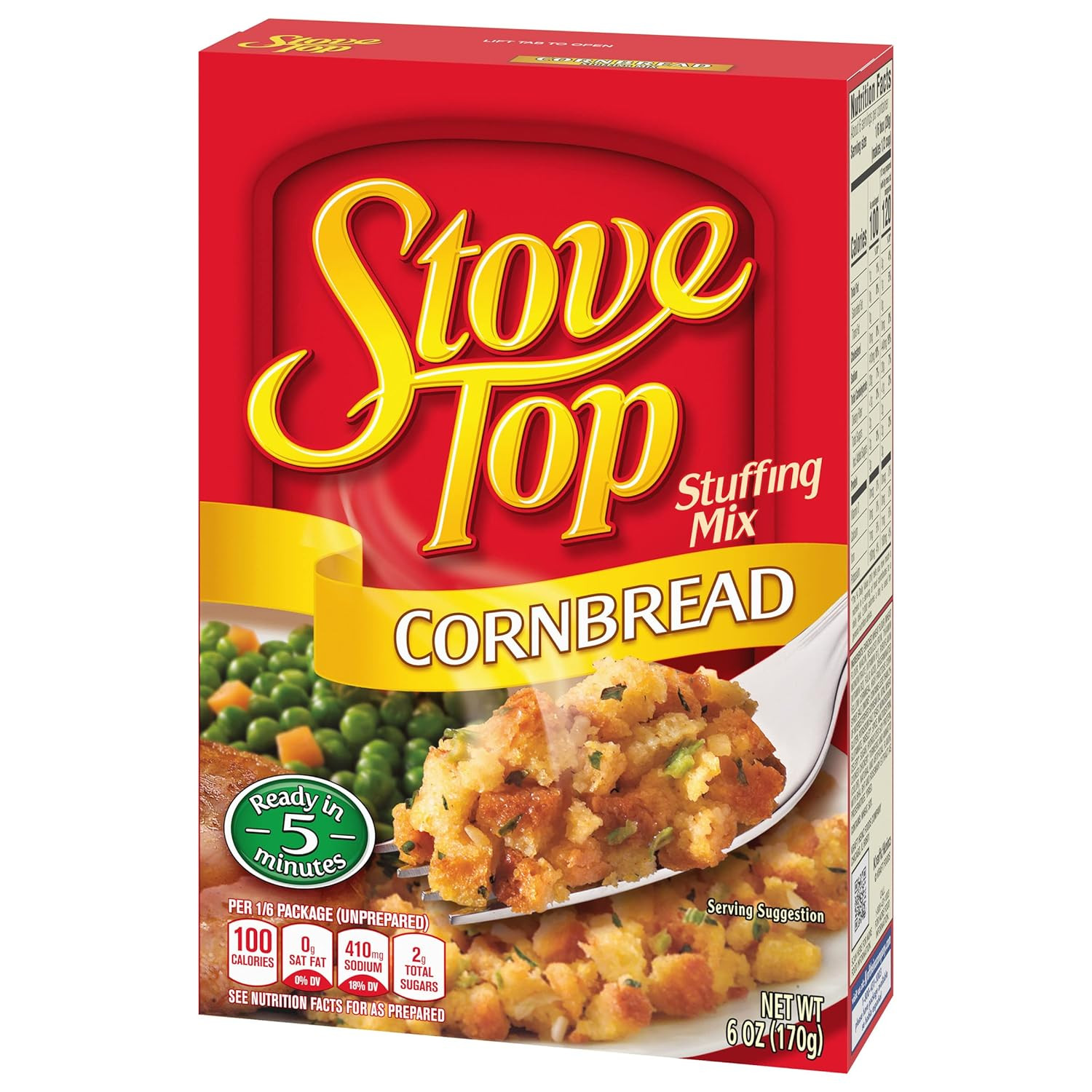 Cornbread Stuffing Mix (6 Oz Box) (Pack of 4)