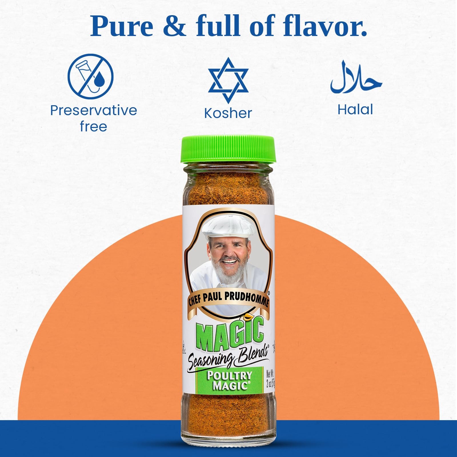 Chef Paul Magic Seasonings Blends Poultry Seasoning 2 Ounce (Pack of 1)