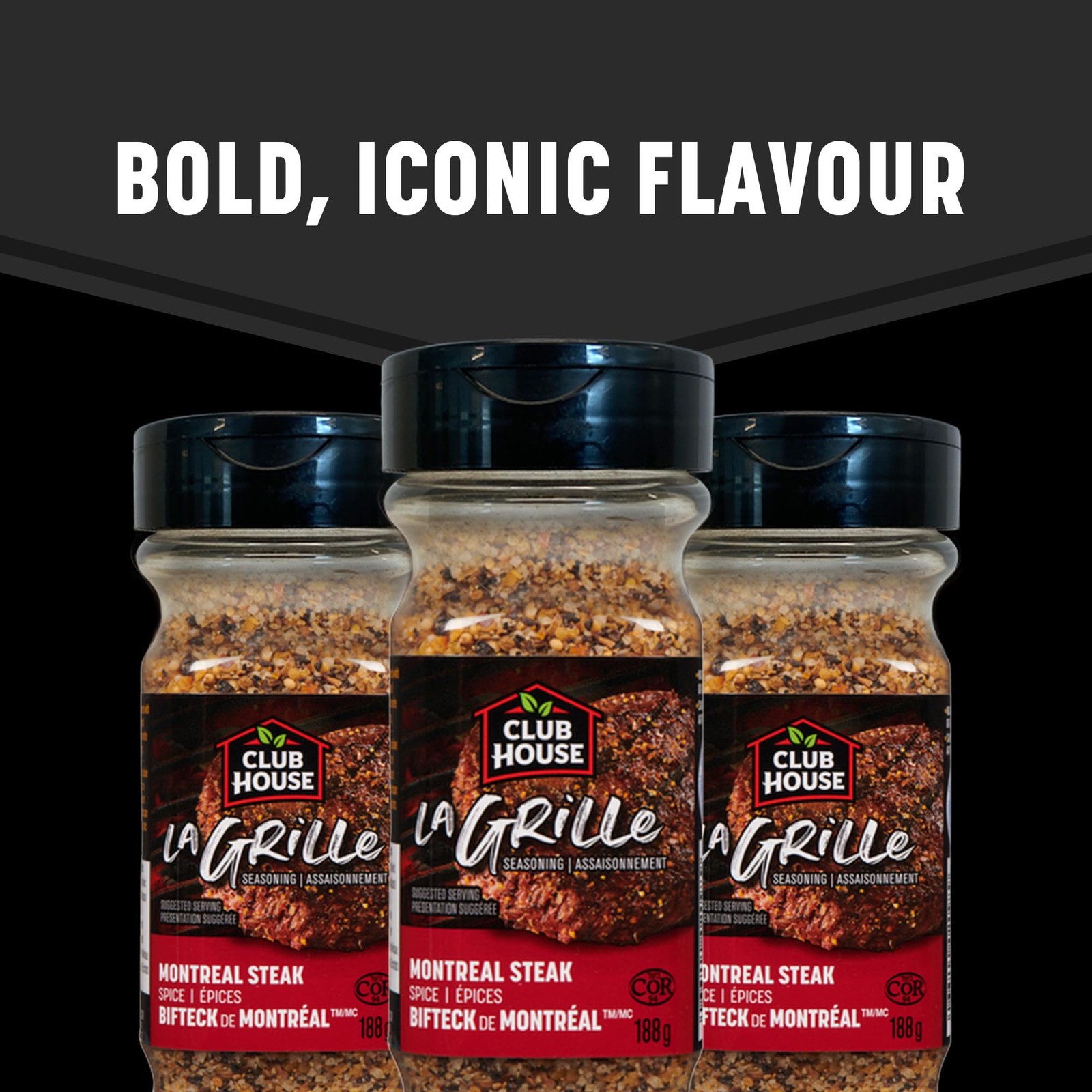 Club House la Grille Montreal Steak Spice