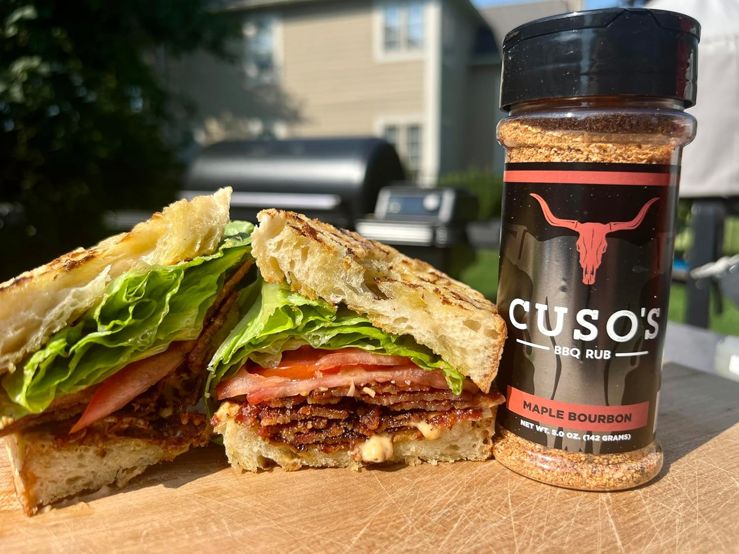 Great Tasting Maple Bourbon BBQ Seasoning Rub – Contains All Natural Ingredients