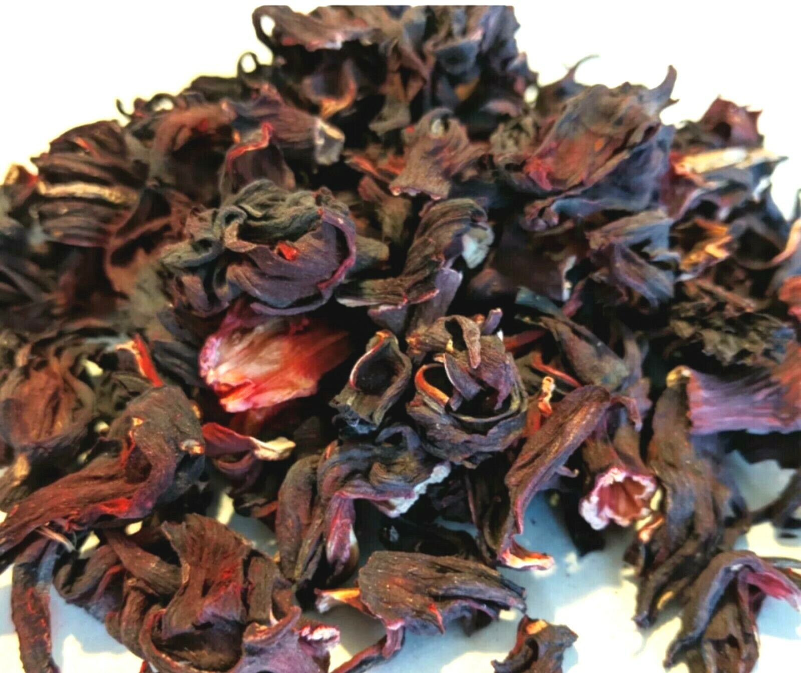 Whole Dried Hibiscus Flowers, Zobo flowers, Flor de Jamaica, Jamaica tea 15oz