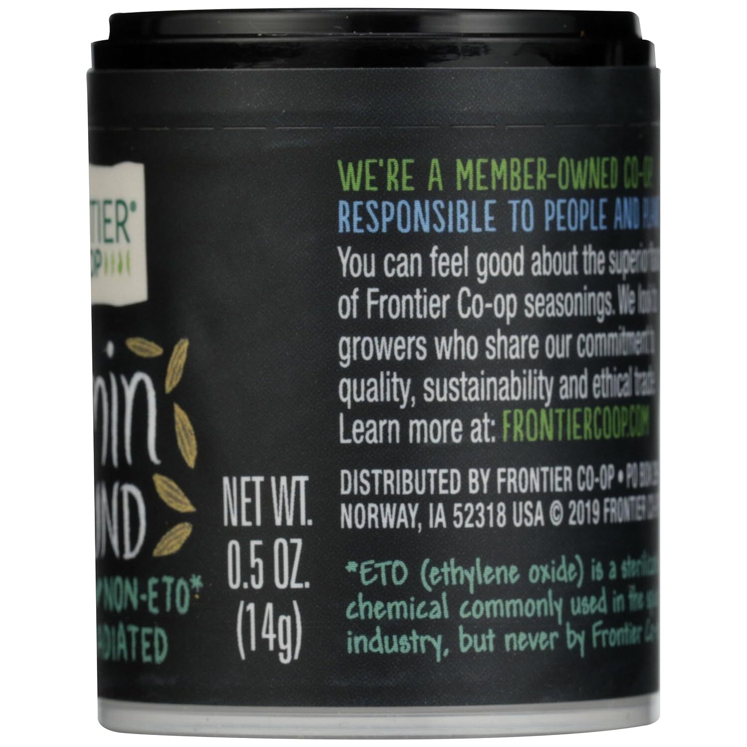 Frontier Nat Prod Co-Op Ground Cumin .5 Oz