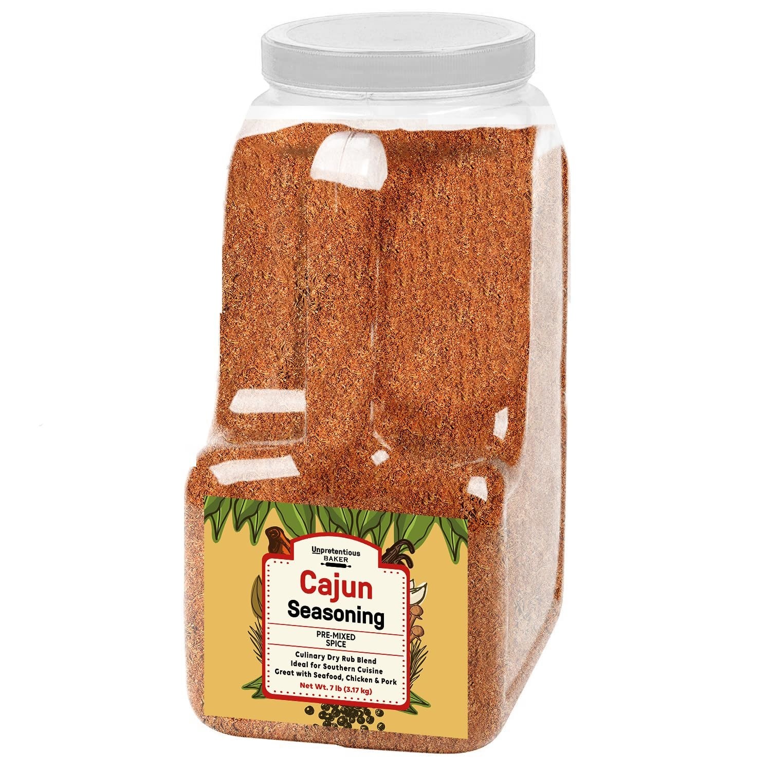 Cajun Seasoning 7 lb Culinary Blend – Perfect for Southern Seafood and Meats
