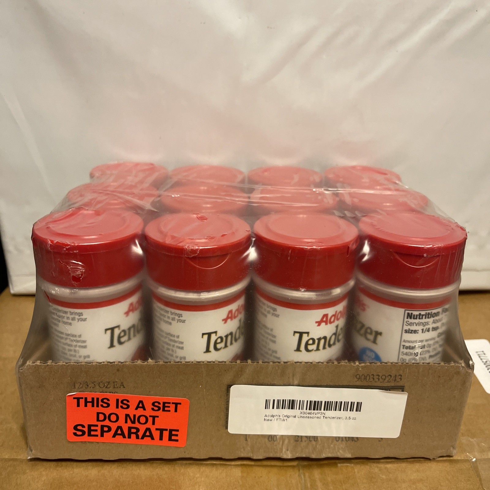 Adolphs Tenderizer Original Unseasoned Seasoning No MSG – 3.5 Oz (PACK OF 12)🔥