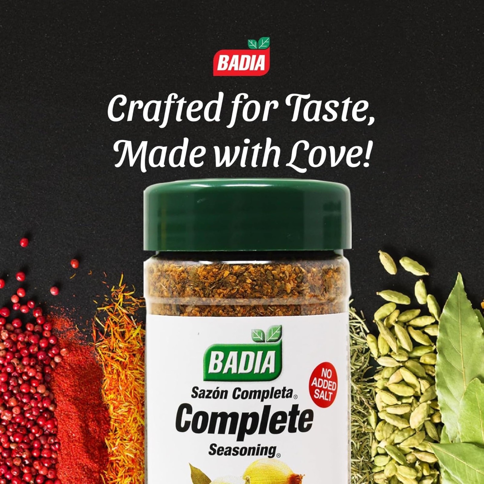 Badia Complete Seasoning Salt-Free, 4.25 oz – 4.5 Ounce (Pack of 1)