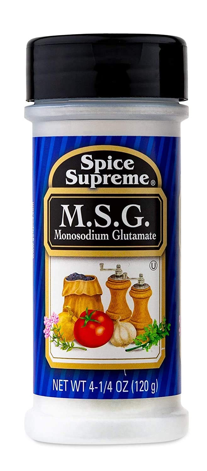 Spice Supreme M.S.G. Monosodium Glutamate, plastic 4.25 Ounce (Pack of 1)