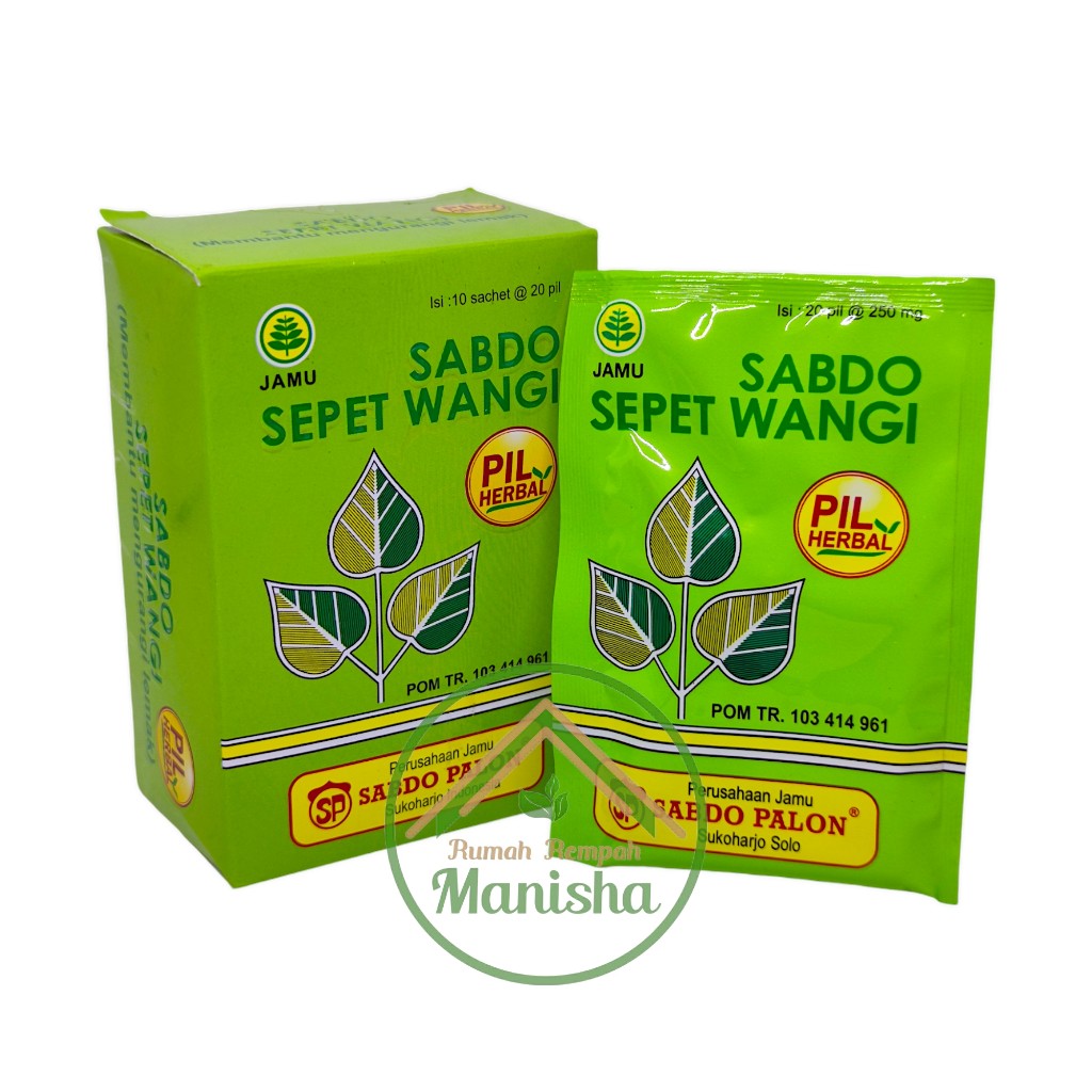 Sabdo Palon Sepet Wangi Herbal Pills 10 Sachets Traditional Botanical Blend