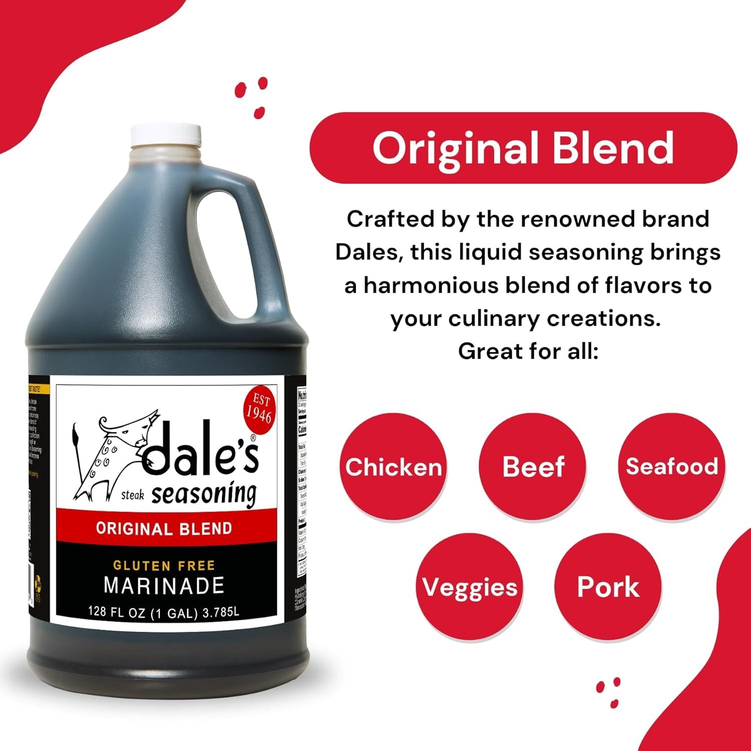 Dale’s Family Size Steak Marinade, 1 Gallon