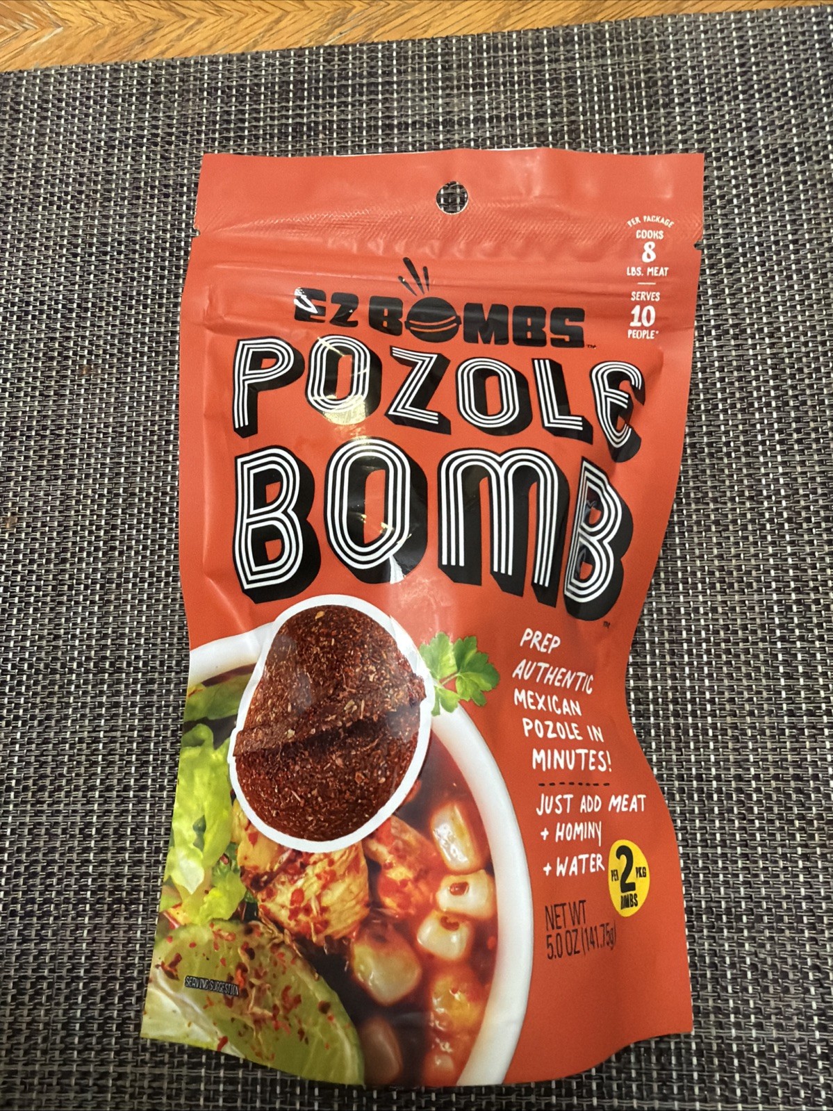 EZ Bombs Pozole Bomb Mexican Spice Mix BRAND NEWSEALED EXPIRATION DATE11/20/2027