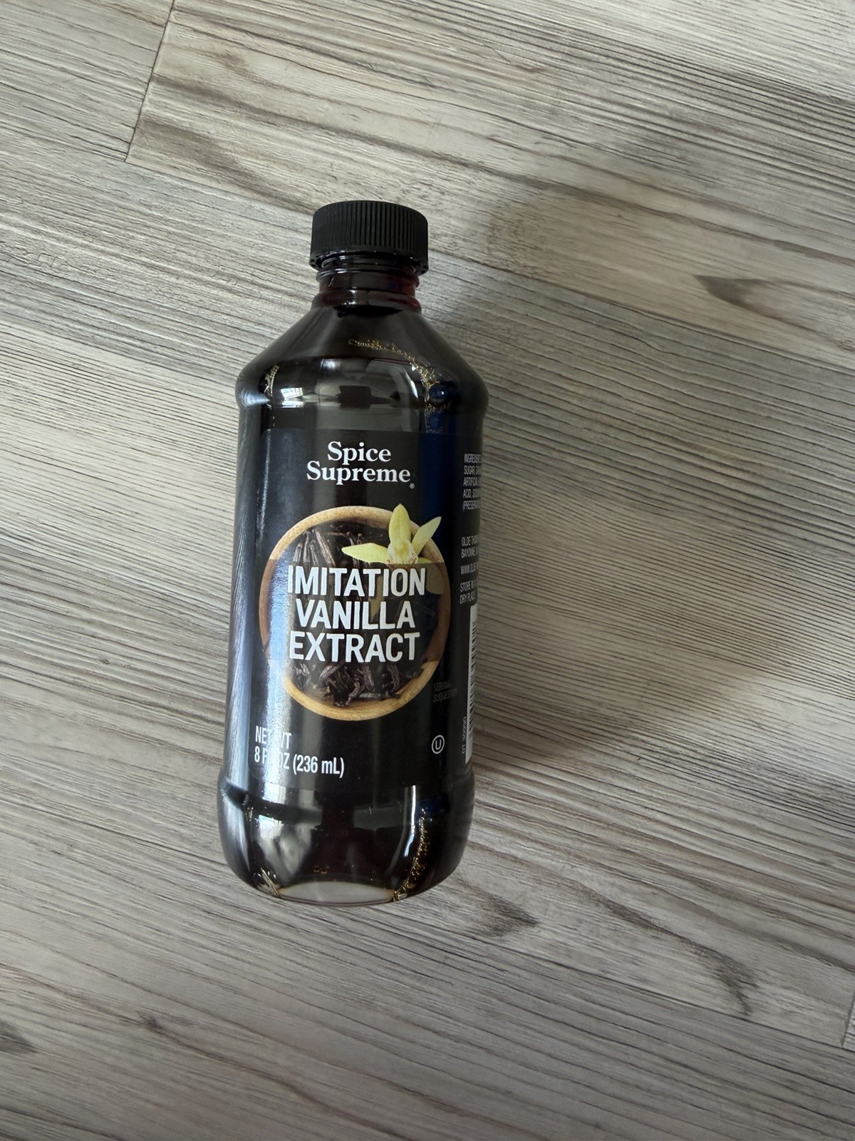 Spice Supreme Imitation Vanilla Extract 8 Oz