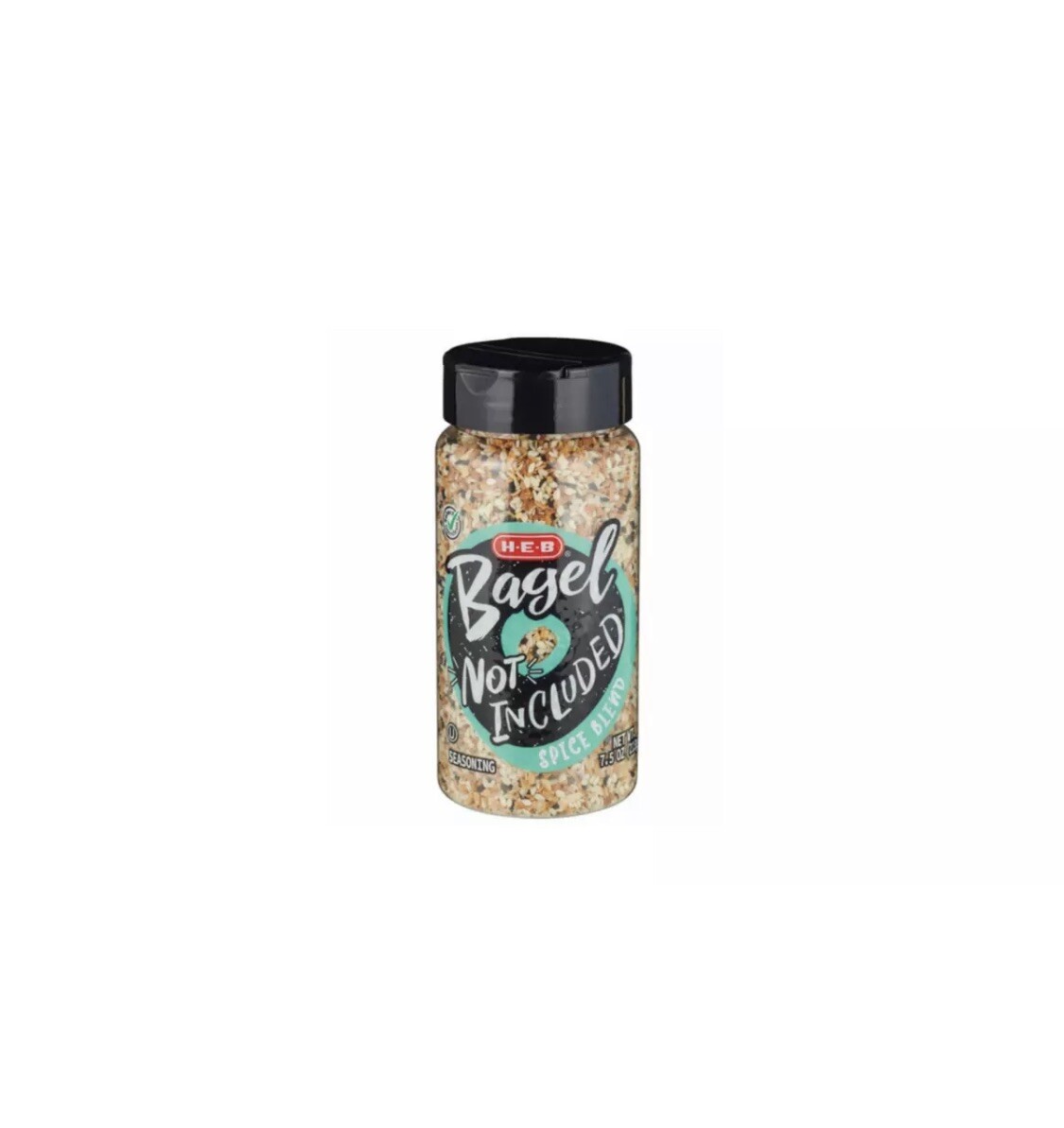 HEB Everything Bagel Not Included Seasoning! Texas Specialty Blend 7.5 oz Pk1