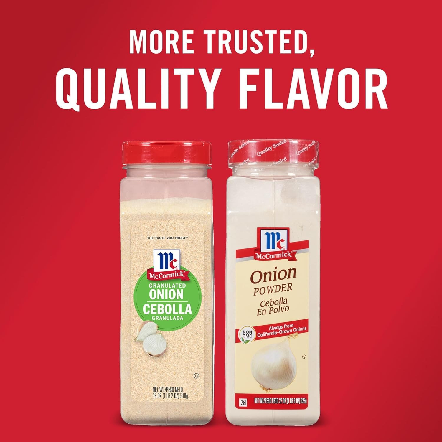 McCormick Granulated Onion, 18 oz