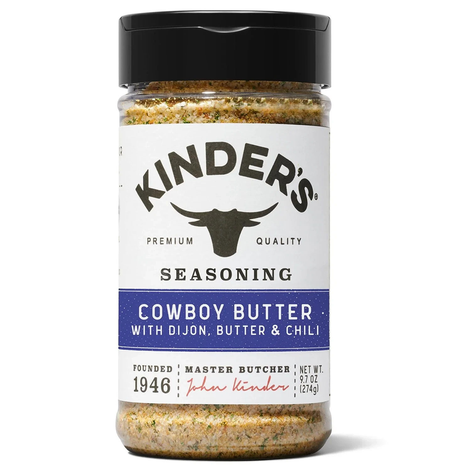 PACK OF 2 – Kinder’s Cowboy Butter Seasoning 9.7 oz EACH – FREE SHIPPING