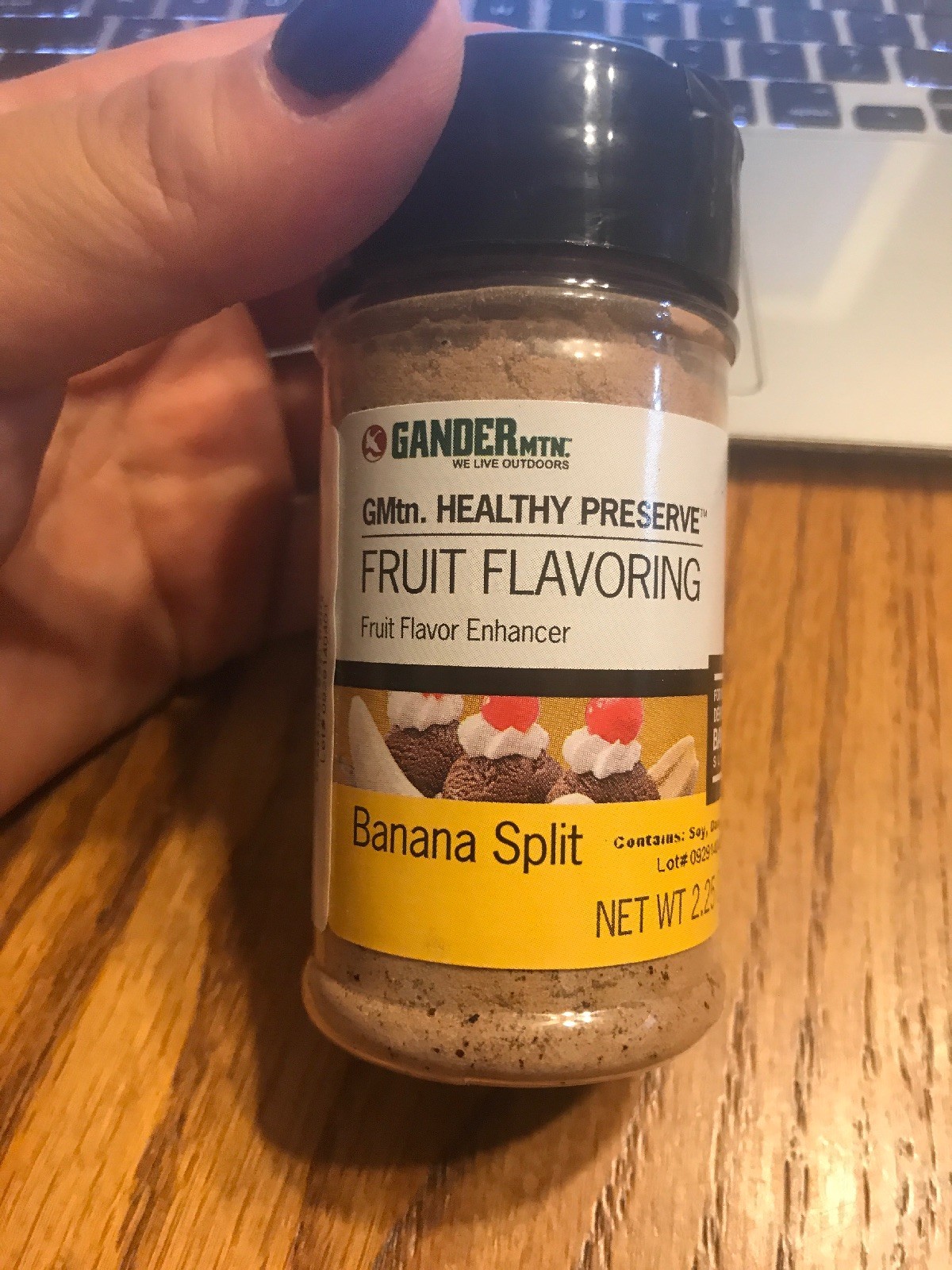 Gander Mountain Fruit Flavoring Banana Split 2.5 oz-SHIPS N 24h