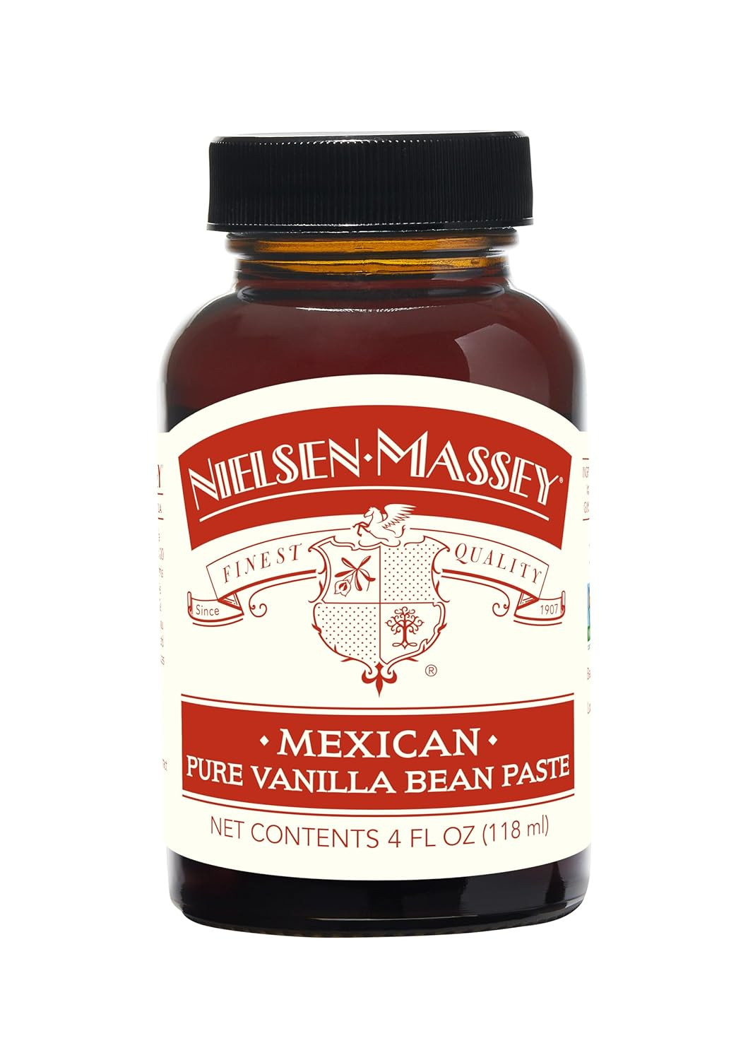 Mexican Pure Vanilla Bean Paste for Baking and Cooking, 4 Ounce Bottle