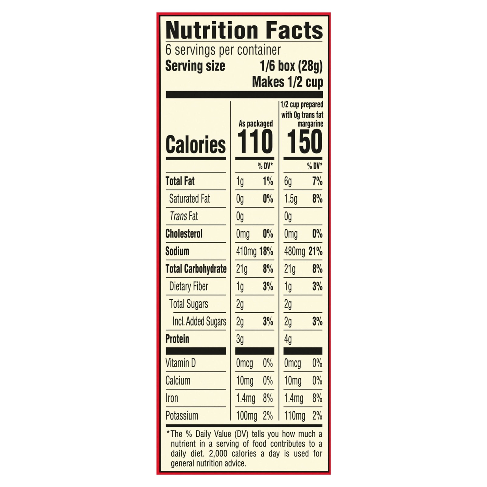Stove Top Stuffing Mix, 1 Box, for Dinner Sides and 6 Ounce (Pack of 4)