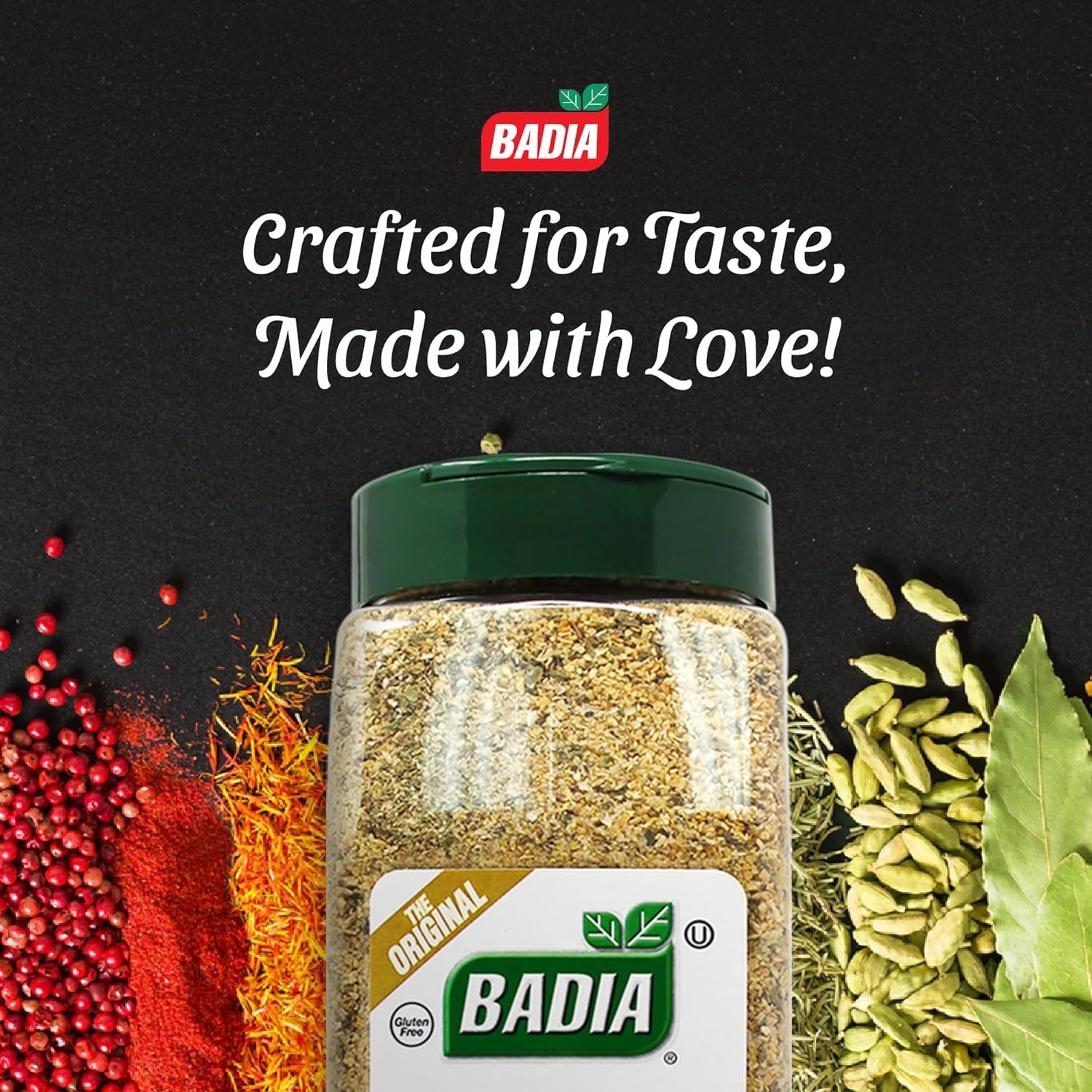 Badia Complete Seasoning, 28oz – All-Purpose Spice Blend of Garlic, Onion, Salt,