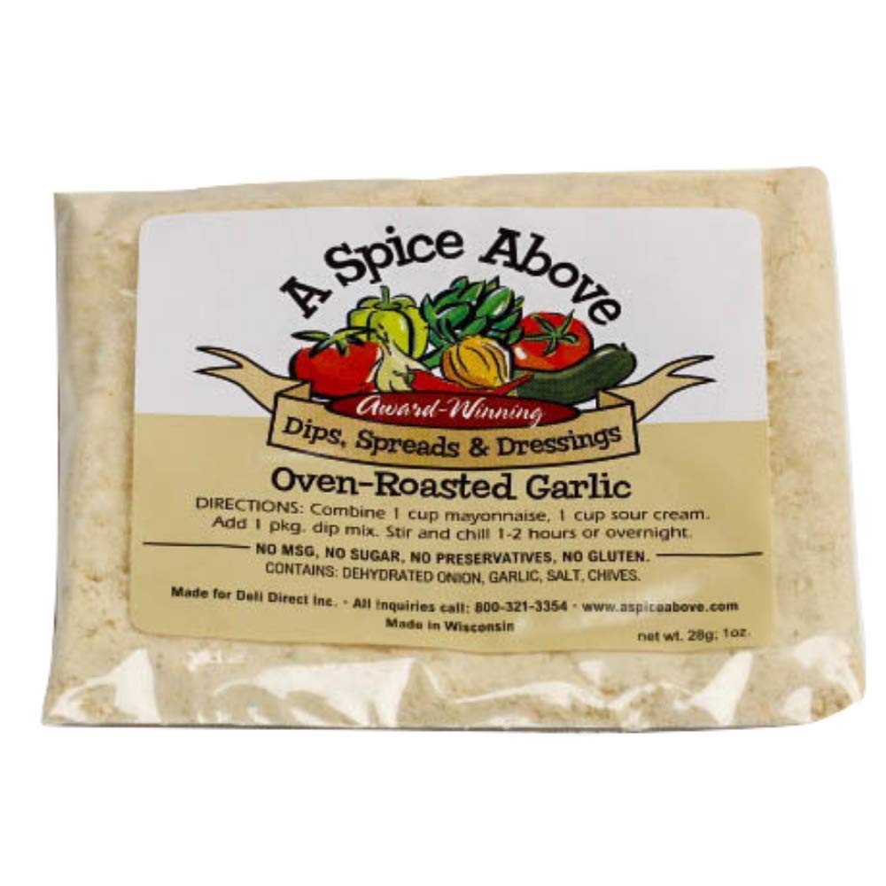 A Spice Above 8 Pack Variety of Dips, Gluten Free, Mixed Seasonings Packets f…