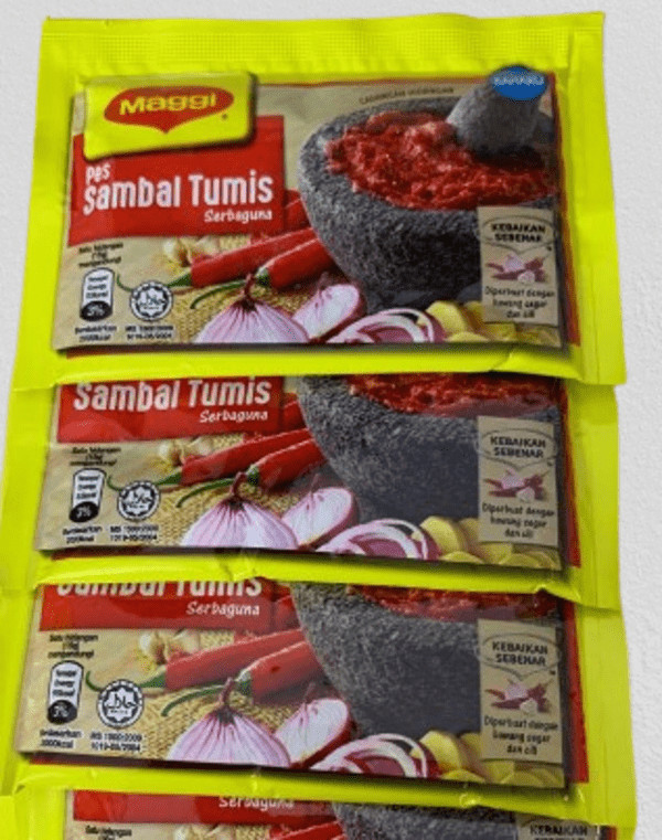 10packs x 30g SAMBAL TUMIS MAGGI Chili Paste