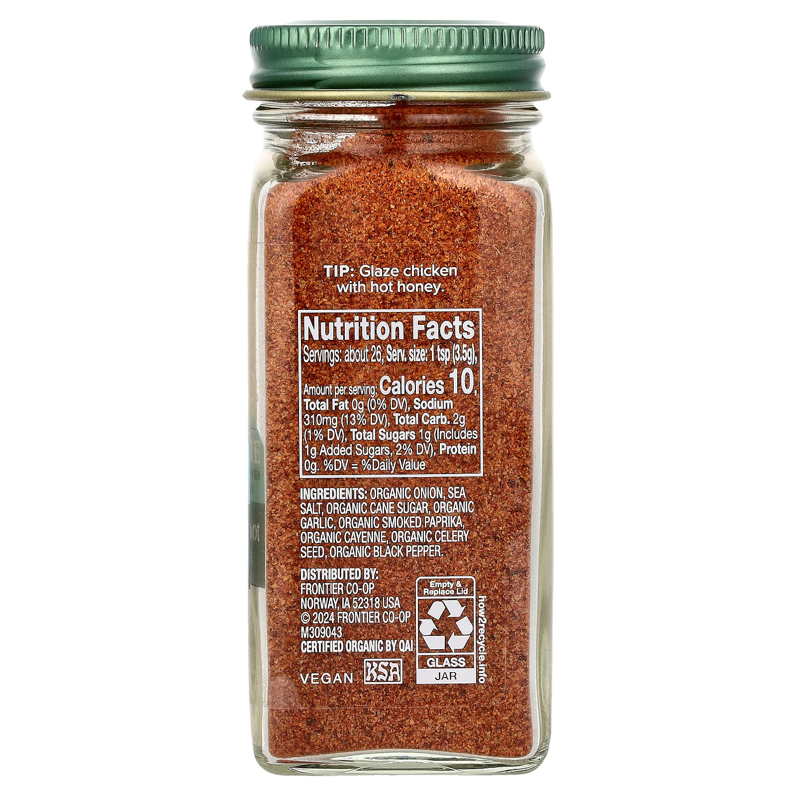 Rotisserie Style Seasoning, Nashville Hot, 3.17 oz (90 g)