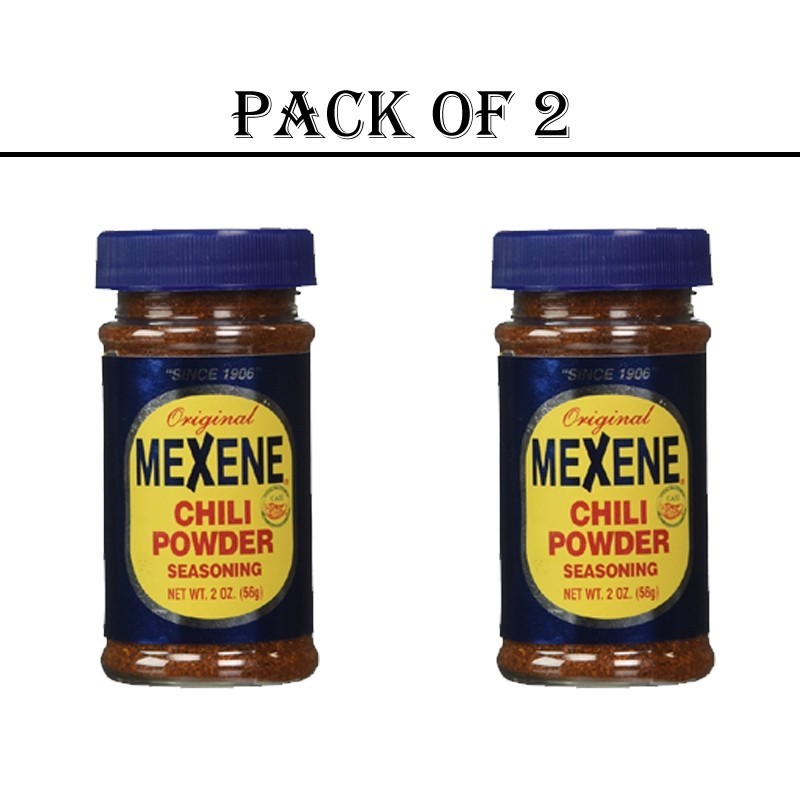 2 PACK – Mexene Original Chili Powder Seasoning 2 oz (Total 4 oz) FAST SHIP!!