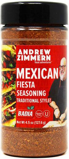 Andrew Zimmern Mexican Fiesta All Purpose Seasoning – Gluten Free – 4.5 oz