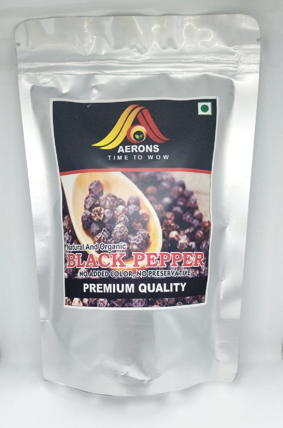 AERONS Finest Whole Black Pepper | Rich Aroma | Natural Peppercorns Free Shiping